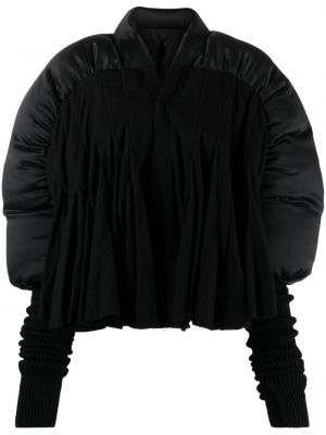 Pernata jakna Rick Owens crna