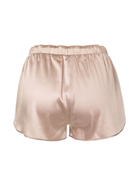 Pantalones cortos deportivos de cintura alta Carine Gilson rosa