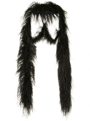 Bufanda con plumas de plumas 16arlington negro