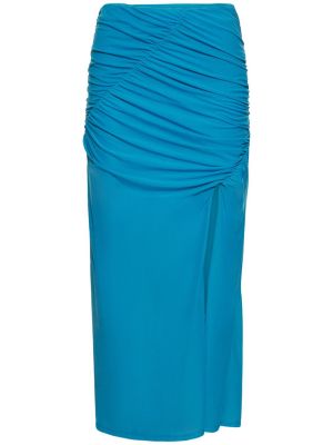 Midi sukně Simon Miller - modrá
