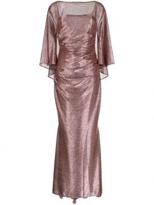 Koktejlové šaty Talbot Runhof růžové