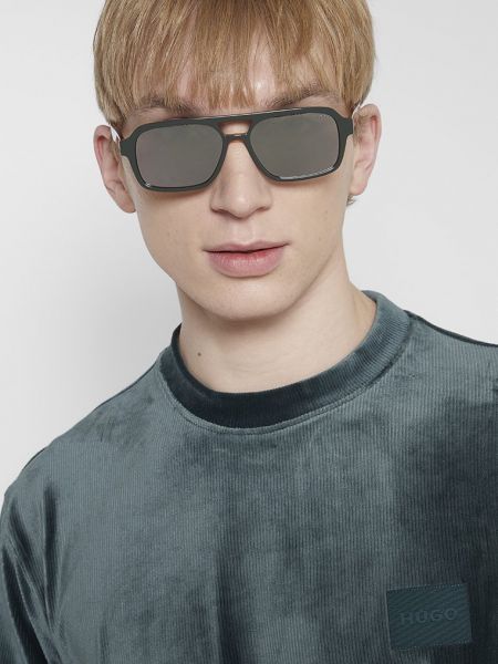 Okulary przeciwsłoneczne Hugo khaki