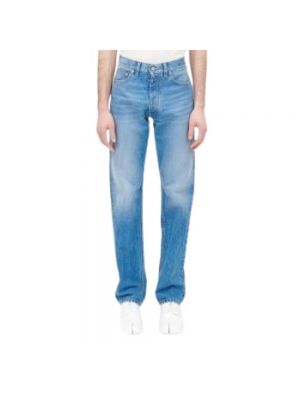 Straight jeans aus baumwoll Maison Margiela blau