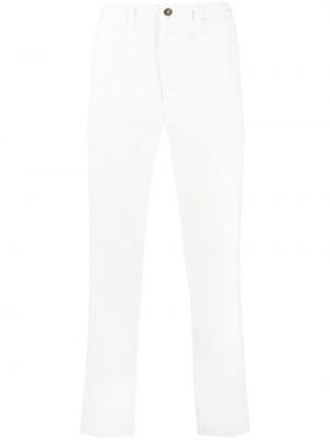 Pantaloni chino Fay bianco