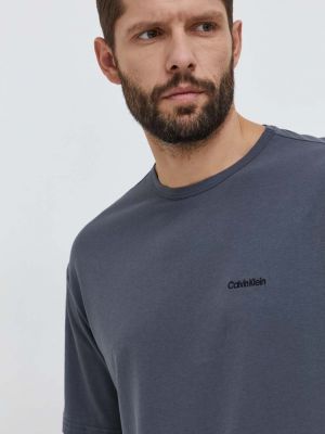 Szara koszulka bawełniana Calvin Klein Underwear
