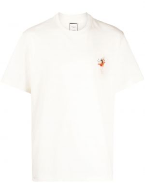 Bavlněné tričko s potiskem Wooyoungmi bílé