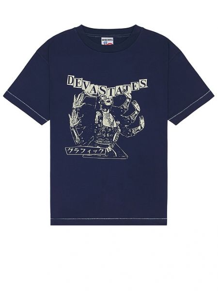 T-shirt Deva States bleu