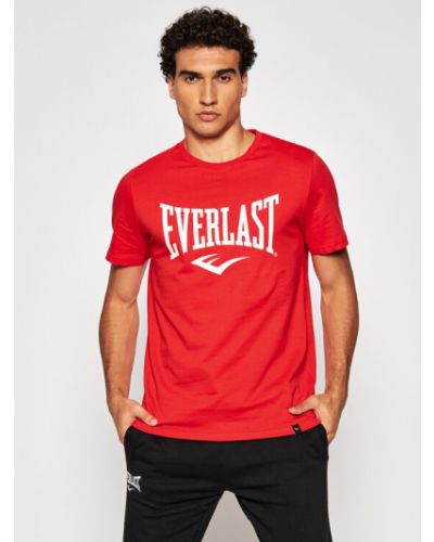 T-shirt Everlast rosso