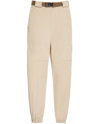 Памучни карго панталони от рипсено кадифе Brunello Cucinelli