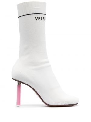 Обувки до глезена Vetements бяло