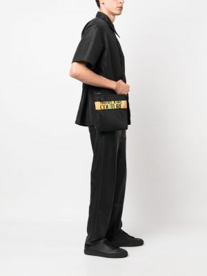 Raštuota rankinė su viršutine rankena su užtrauktuku Versace Jeans Couture