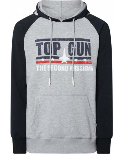 Bluza z nadrukiem z printem z kapturem Top Gun