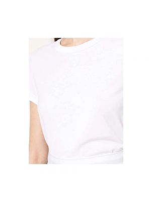 Camiseta de algodón T By Alexander Wang blanco