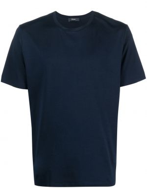 T-shirt en coton avec manches courtes Herno