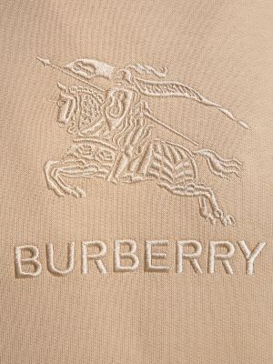 Jersey pamut hímzett kapucnis melegítő felső Burberry