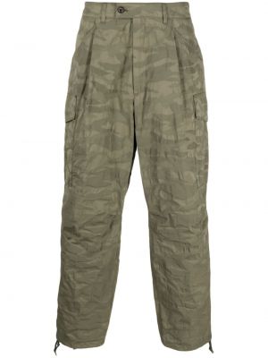 Pantaloni cargo con stampa camouflage Mackintosh