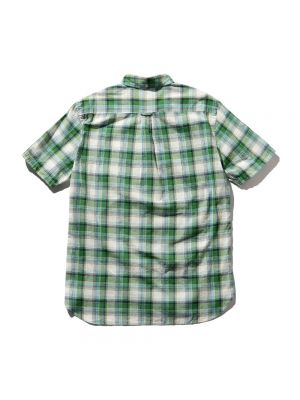 Camisa manga corta Beams Plus verde