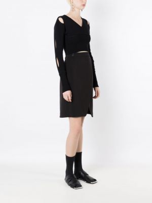 Asymetrické sukně Gloria Coelho černé