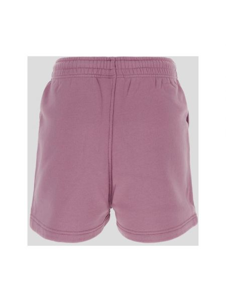 Pantalones cortos de algodón Maison Kitsuné rosa