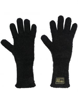 Плетени ръкавици Raf Simons черно