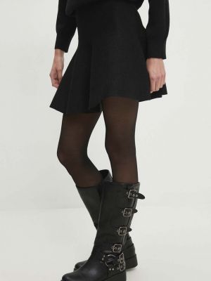 Mini sukně Answear Lab černé