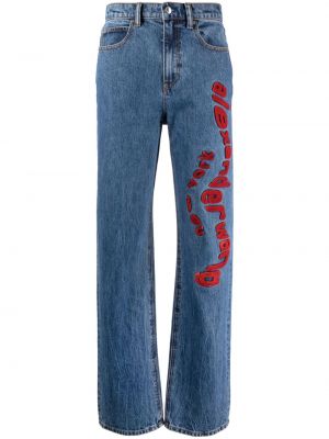 Straight jeans Alexander Wang blau