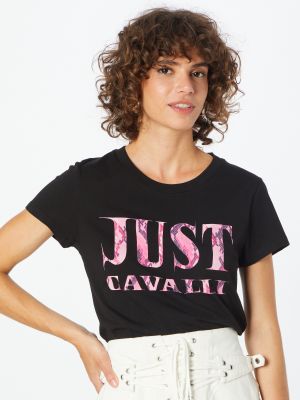 Тениска Just Cavalli черно