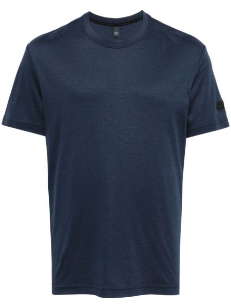T-krekls ar apaļu kakla izgriezumu Alpha Tauri zils