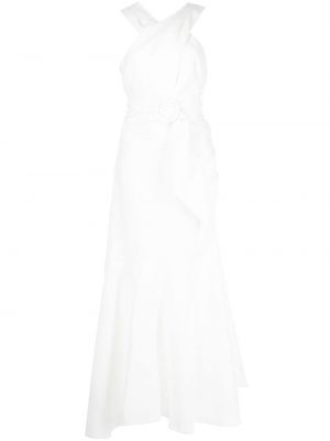 Sukienka midi asymetryczna Sachin & Babi biała