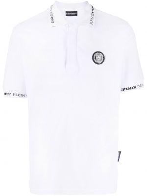 Polo majica Plein Sport bijela