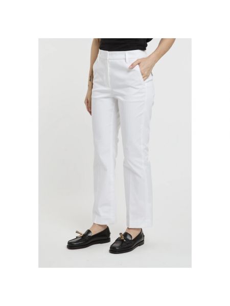 Pantalones de algodón Department Five blanco