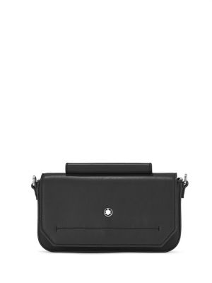 Мягкая мини-сумочка meisterstück selection Montblanc черная