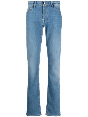 Straight leg-jeans Sartoria Tramarossa blå