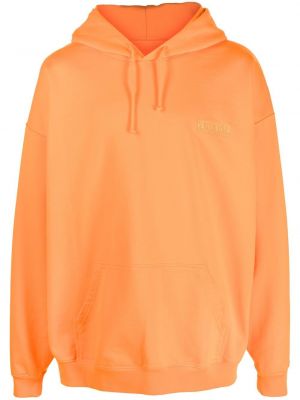 Brodert hettegenser Vetements oransje