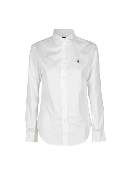Koszula z krótkim rękawem casual Ralph Lauren biała