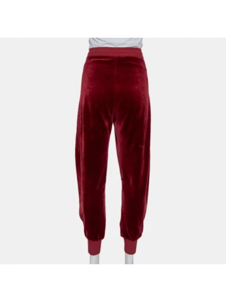 Pantalones de terciopelo‏‏‎ Chloé Pre-owned rojo