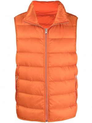 Quiltet vest Ten C orange