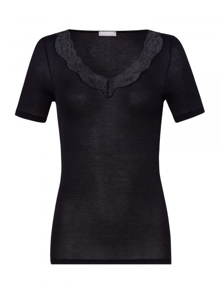 Кружевная рубашка Hanro черная