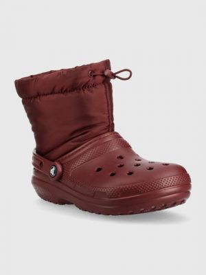 Зимние ботинки с гранатом Crocs