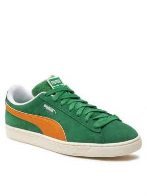 Sneakersy Puma Suede zielone