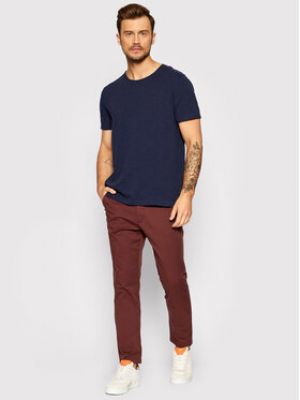 Slim fit chinos Selected Homme hnědé