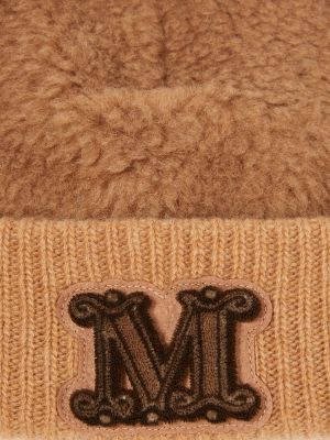 Šilkinis kepurė Max Mara ruda