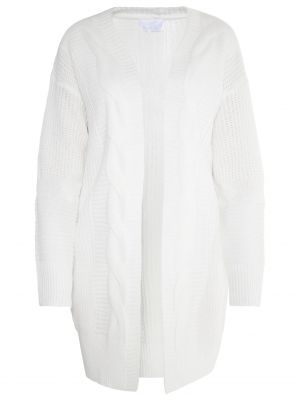 Плетен плетен елек Usha White Label бяло