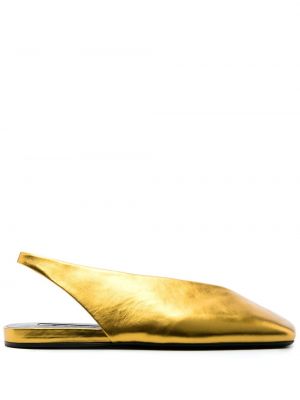 Cipele Jil Sander zlatna