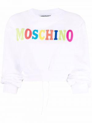 Sweatshirt Moschino hvit