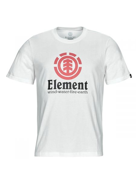 Koszulka z krótkim rękawem Element biała