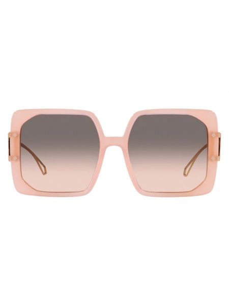 Różowe okulary przeciwsłoneczne Bvlgari