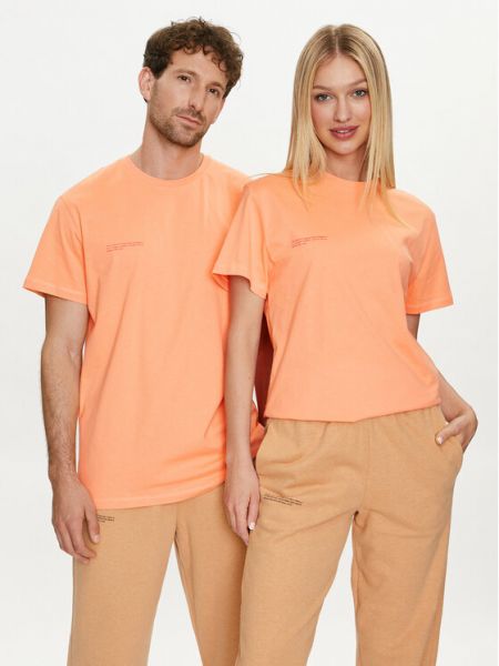 Marškinėliai Pangaia oranžinė