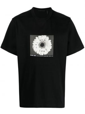 T-shirt con stampa Helmut Lang nero