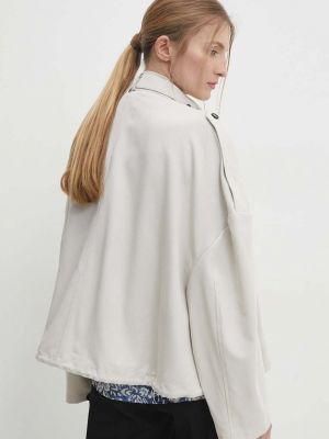 Oversized rövid kabát Answear Lab bézs